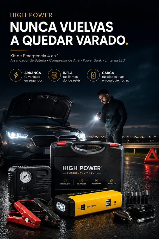 HIGH POWER™ Emergency Kit 4 en 1