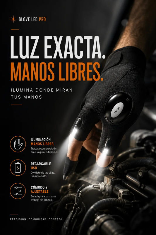 GUANTES LED PRO X